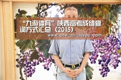 “九游体育”陕西高考成绩查询方式汇总(2015)(图3) 九游体育